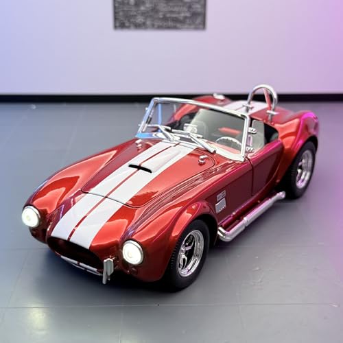 shuishuicui Automodell 1:24 Für Ford Cobra Cabrio Legierung Sportwagen Spielzeug Sammlerstück Gedenkstätte Herren Schreibtisch Dekoration 8 Zoll von shuishuicui