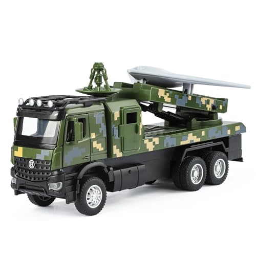 shuishuicui Automodell für Angriff-11-Drohnen-Trägerrakete, Militärlegierung, Spielzeug, 8 Zoll, dekoratives Sammlerstück, Geschenk für Jungen(Green) von shuishuicui