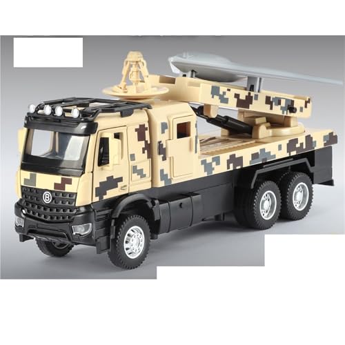 shuishuicui Automodell für Angriff-11-Drohnen-Trägerrakete, Militärlegierung, Spielzeug, 8 Zoll, dekoratives Sammlerstück, Geschenk für Jungen(Yellow) von shuishuicui