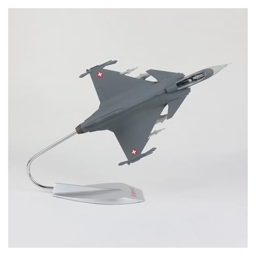 shuishuicui Flugzeugmodell 1 48 für JaAS-39 Gripen Micro Druckguss-ABS-Kunststoff-Kampfflugzeugmodell 11 Zoll dekoratives Sammlerspielzeug von shuishuicui