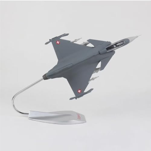 shuishuicui Flugzeugmodell 1 48 für Saab JAS-39 Eagle-Lion Fighter Legierungsspielzeug Statische Dekoration Herrenkollektion Gedenk 11 Zoll(Black) von shuishuicui