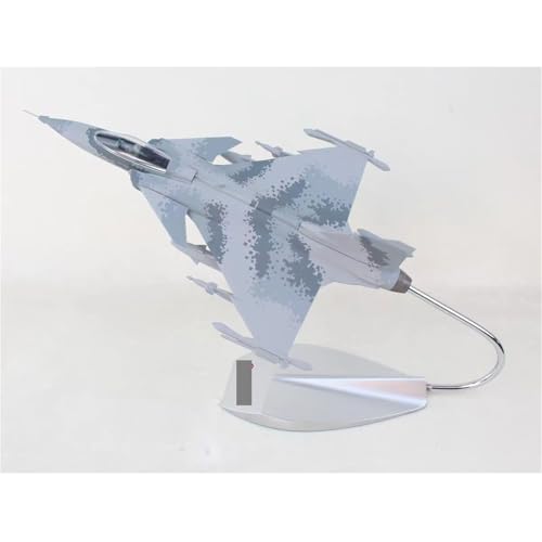 shuishuicui Flugzeugmodell 1 48 für Saab JAS-39 Eagle-Lion Fighter Legierungsspielzeug Statische Dekoration Herrenkollektion Gedenk 11 Zoll(White) von shuishuicui