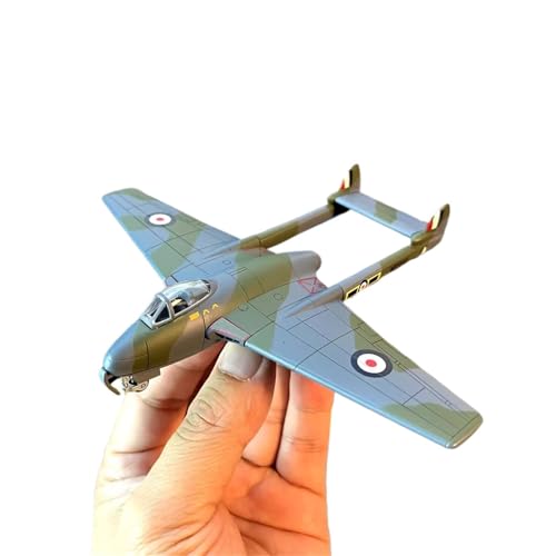 shuishuicui Flugzeugmodell 1 72 für den britischen Vampirjäger aus dem 2. Weltkrieg, 12,7 cm, fertiges Ornament, Herrenkollektion, Geschenk shuishuicui Flugzeugmodell 1 72 für den britischen Vampirjäger aus dem 2. Weltkrieg, 12,7 cm, fertiges Ornament, Herrenkollektion, Geschenk von shuishuicui