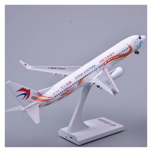 shuishuicui Flugzeugmodell für China Eastern Airlines Yunnan Edition für B737, Harz, ABS, dekorativer Schreibtisch, Sammlerstück, Herrengeschenk, 12 Zoll von shuishuicui
