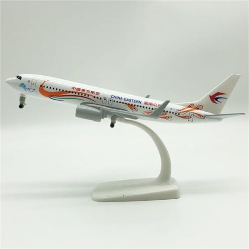 shuishuicui Flugzeugmodell für China Eastern Airlines Yunnan Edition für Boeing 737, Legierung, dekoratives Herrenspielzeug, Sammlerstück, 20 cm von shuishuicui