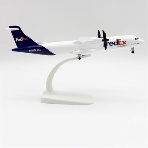 shuishuicui Flugzeugmodell für Federal Aviation Alloy Transportflugzeugmodell Jungen Männer Dekoration Schreibtisch Sammlung Memorial 20CM von shuishuicui
