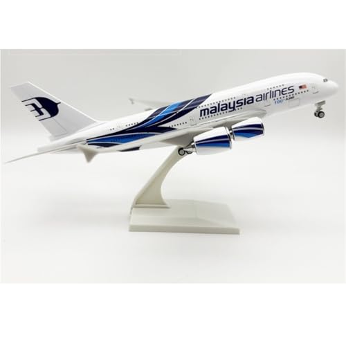 shuishuicui Flugzeugmodell für Malaysia Airlines für A380, Legierungsharz, 30 cm, Schreibtischdekoration, statische Anzeige, Männer, Sammlung, Spielzeug shuishuicui Flugzeugmodell für Malaysia Airlines für A380, Legierungsharz, 30 cm, Schreibtischdekoration, statische Anzeige, Männer, Sammlung, Spielzeug von shuishuicui