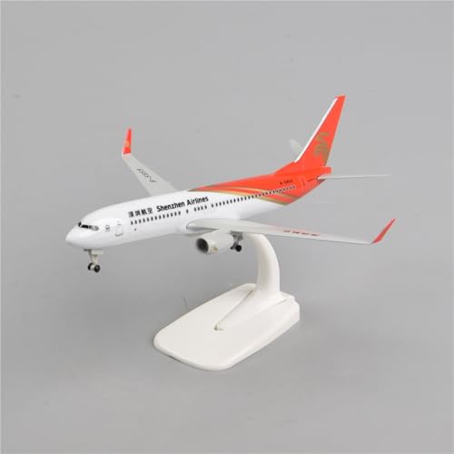 shuishuicui Flugzeugmodell für Shenzhen Airlines für B737, Legierung, statische Anzeige, Sammlung für Männer und Jungen, 20 cm, Dekorationen, Schreibtisch-Souvenir shuishuicui Flugzeugmodell für Shenzhen Airlines für B737, Legierung, statische Anzeige, Sammlung für Männer und Jungen, 20 cm, Dekorationen, Schreibtisch-Souvenir von shuishuicui