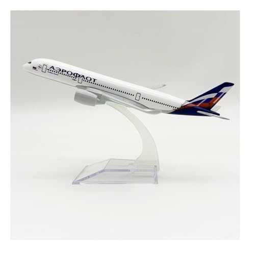 shuishuicui Flugzeugmodelle für Aeroflot für A350, Legierung, statische Anzeige, Schreibtisch, Mann, Dekorateur, Jungen, Spielzeug, Geschenk, 16 cm shuishuicui Flugzeugmodelle für Aeroflot für A350, Legierung, statische Anzeige, Schreibtisch, Mann, Dekorateur, Jungen, Spielzeug, Geschenk, 16 cm von shuishuicui