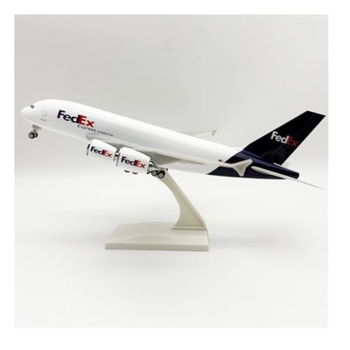 shuishuicui Flugzeugmodelle für Federal Aviation für A380, Legierungsharz, 30 cm, Schreibtischdekoration, statisches Display für Männer, Sammlerspielzeug shuishuicui Flugzeugmodelle für Federal Aviation für A380, Legierungsharz, 30 cm, Schreibtischdekoration, statisches Display für Männer, Sammlerspielzeug von shuishuicui