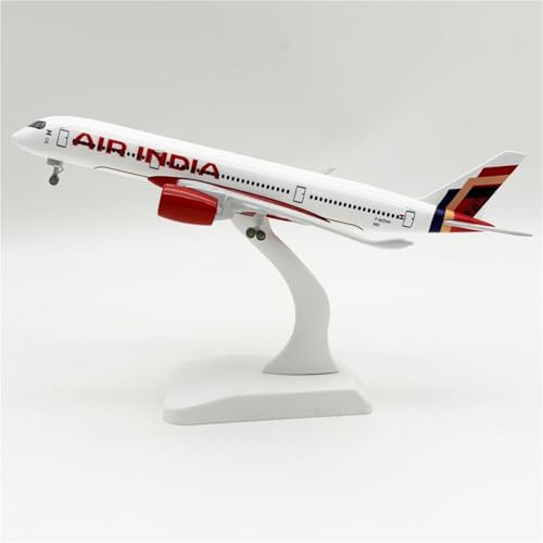shuishuicui Flugzeugmodelle für India Aero für A350, Legierung, statische Display-Kollektion für Männer und Jungen, 20 cm, Dekoration, Schreibtisch-Denkmal von shuishuicui