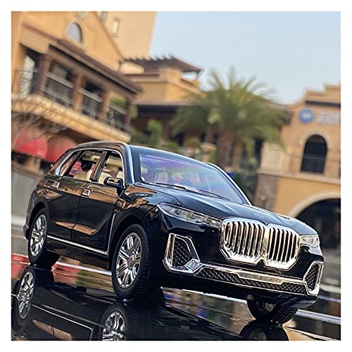 shuishuicui Für BMW X7 SUV 1 24 Simulation Legierung Zurückziehen Auto Kinder Metall Spielzeugauto Sammlung Ornamente(A) von shuishuicui