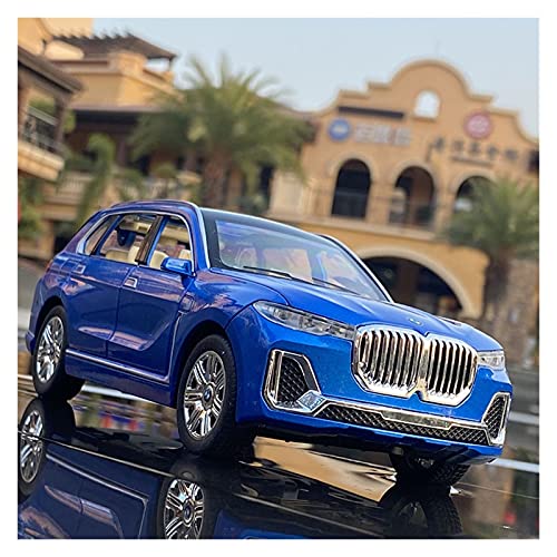 shuishuicui Für BMW X7 SUV 1 24 Simulation Legierung Zurückziehen Auto Kinder Metall Spielzeugauto Sammlung Ornamente(B) von shuishuicui