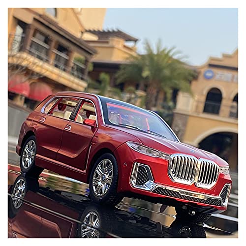 shuishuicui Für BMW X7 SUV 1 24 Simulation Legierung Zurückziehen Auto Kinder Metall Spielzeugauto Sammlung Ornamente(C) von shuishuicui