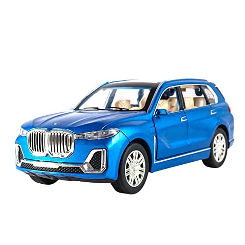 shuishuicui Geeignet Für BMW X7 1 24 Automodellsimulation Metalllegierung Spielzeugauto Kinderspielzeug Junge Blau von shuishuicui