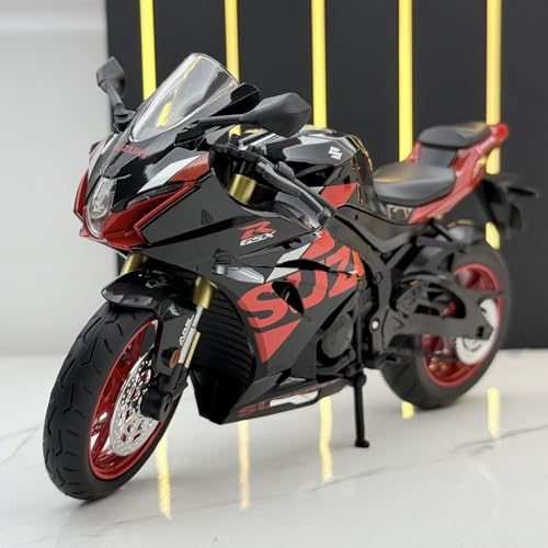 shuishuicui Motorradmodell 1:12 Für Suzuki GSX1000R Legierungsspielzeug Sammlerstück Dekoratives Geschenk Für Jungenschreibtisch 7 Zoll(Red) von shuishuicui
