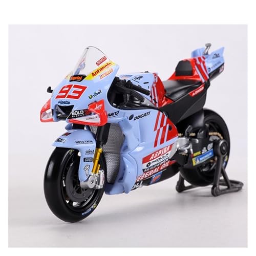 shuishuicui Motorradmodell 1:18 für Ducati Gresini GP, Druckguss-Kunststoffspielzeug, dekoratives Sammlerstück für Männer und Jungen von shuishuicui