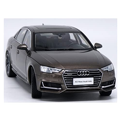 shuishuicui Original Authorized Authentic 1 18 Audi A4L 2017 Diecast ModelAlloy Toy Car Miniature for Christmas/Birthday Gift, Collection(Brown) von shuishuicui