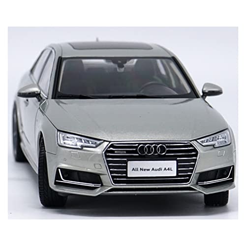 shuishuicui Original Authorized Authentic 1 18 Audi A4L 2017 Diecast ModelAlloy Toy Car Miniature for Christmas/Birthday Gift, Collection(Silber) von shuishuicui
