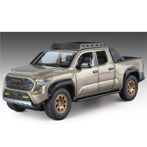 shuishuicui Toyota Takuma City Edition, Legierungsautomodell im Maßstab 1:24, dekorativer Schreibtisch für Toy Boy für Sammeln und Gedenken – 8 Zoll(Gold) von shuishuicui