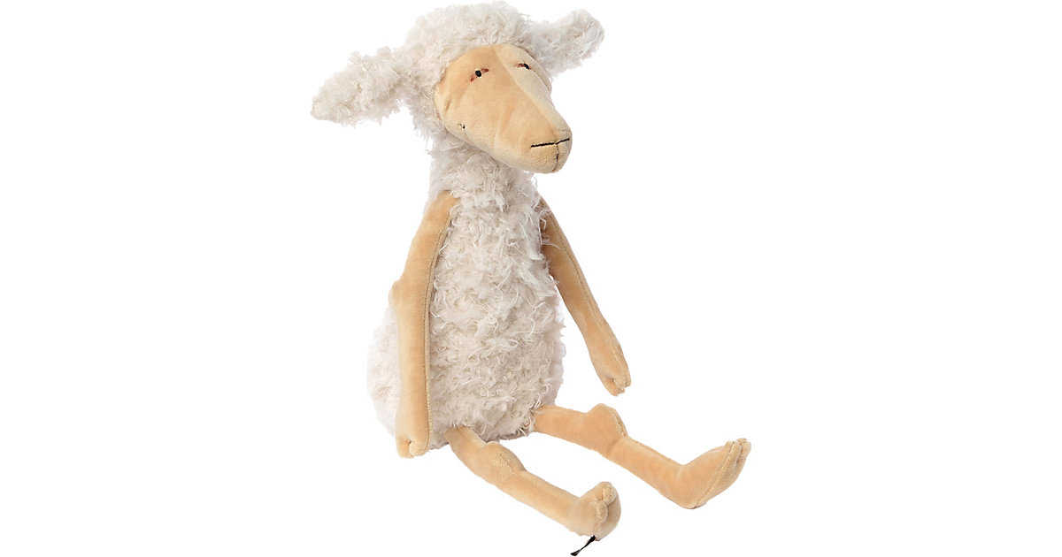 BEASTS TOWN Kuscheltier Schaf Is mir erstrecht schlecht (39618) beige/weiß von sigikid