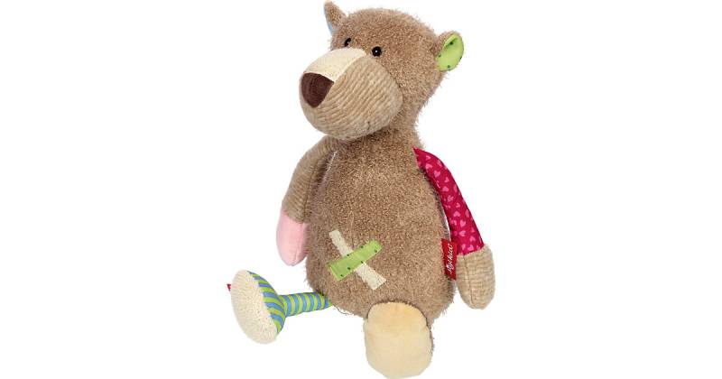 Bär, Patchwork Sweety, 31 cm (42840) braun-kombi von sigikid