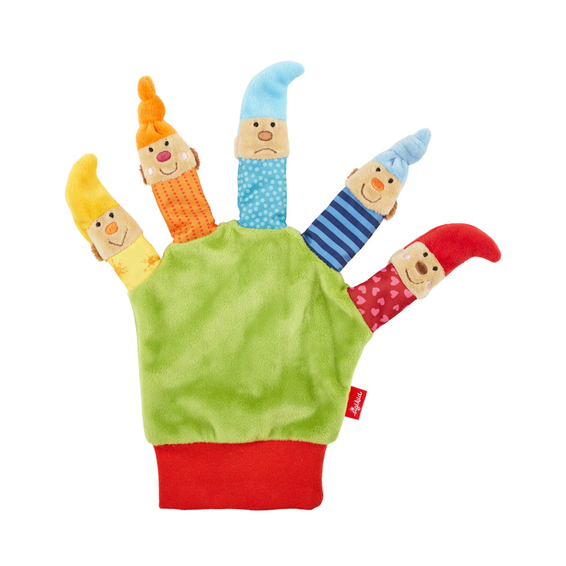 Fingerpuppen-Handschuh MY LITTLE THEATRE - WICHTEL in bunt von sigikid