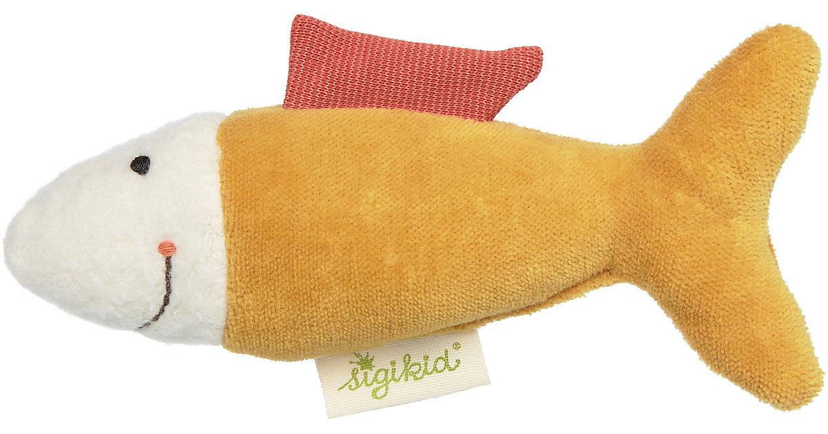 Greifling Fisch Green (39535) gelb/weiß von sigikid