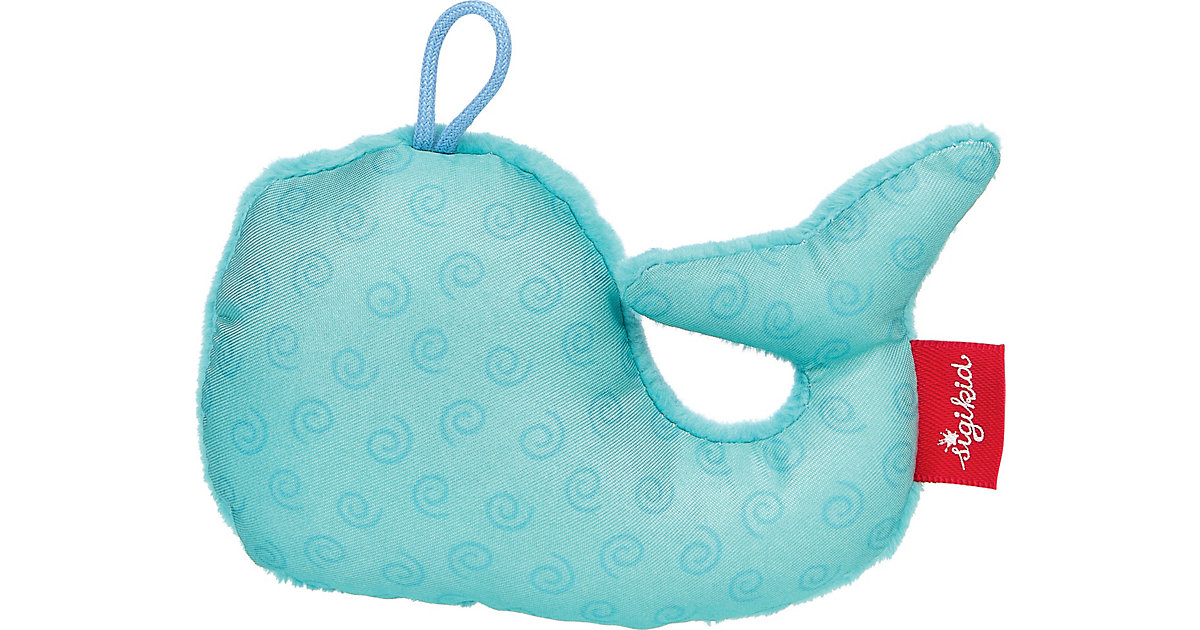 Greifling Wal, RedStars (42894) blau Modell 2 von sigikid