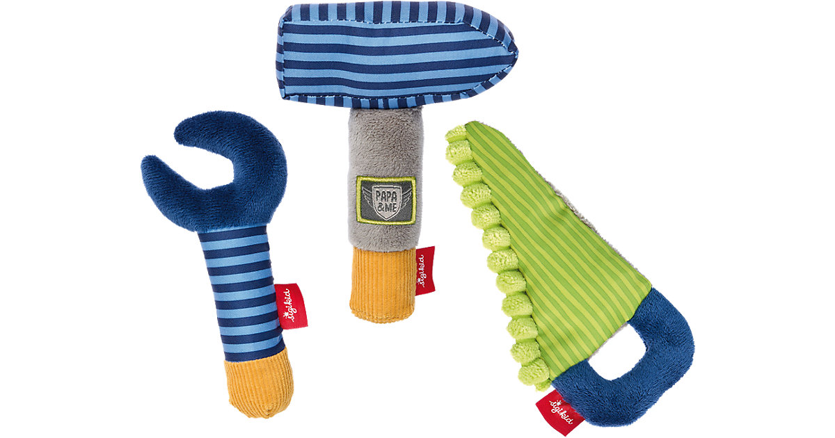 Greiflinge, Werkzeug Set, Papa & Me (41676) mehrfarbig von sigikid