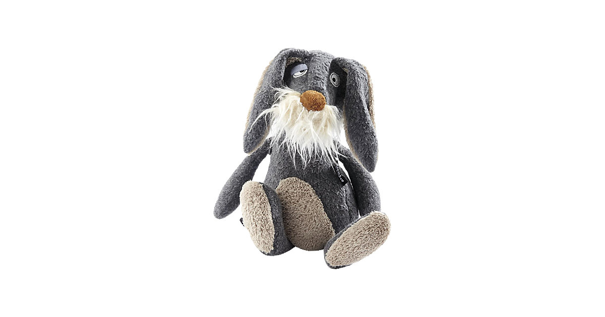 Hase I waas nix, BEASTS TOWN, 35 cm (38415) blau/grau von sigikid