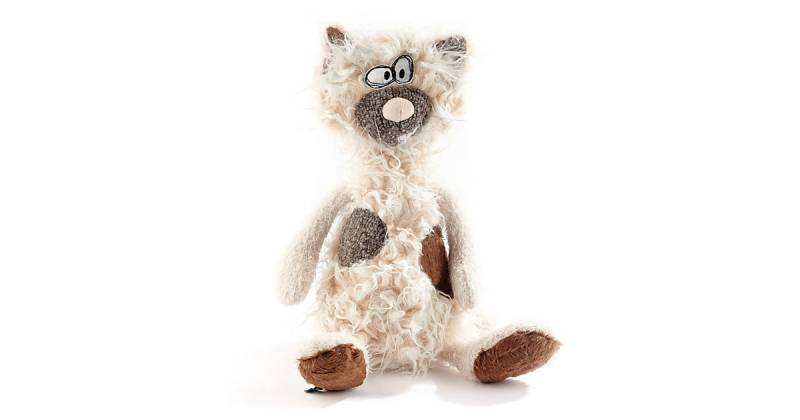 Katze Kiez Miez BEASTS TOWN, 35 cm (38243) weiß von sigikid