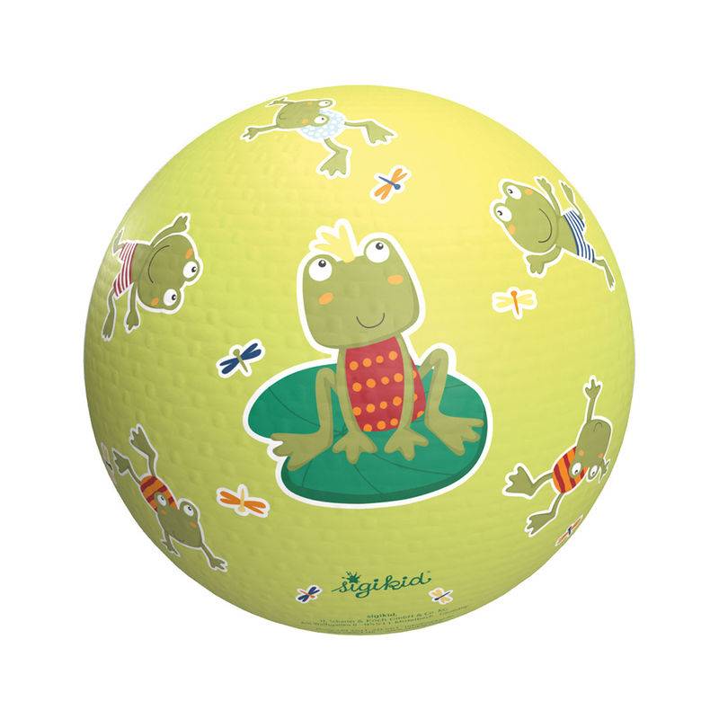 Mini-Spielball FROSCH (Ø12cm) in grün von sigikid