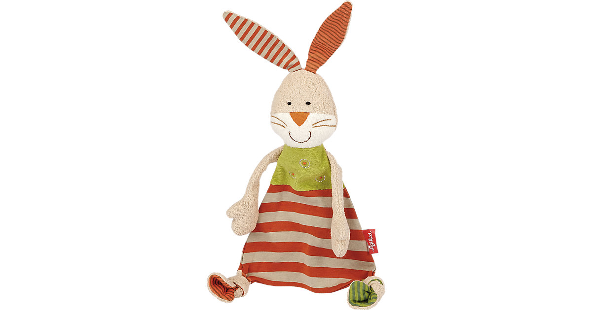 Organic-Hase Schnuffeltuch (48921) mehrfarbig von sigikid