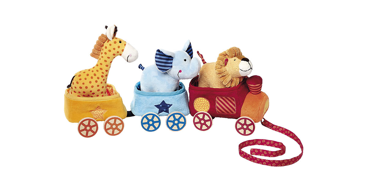 PlayQ Safari-Zug (41083) mehrfarbig von sigikid
