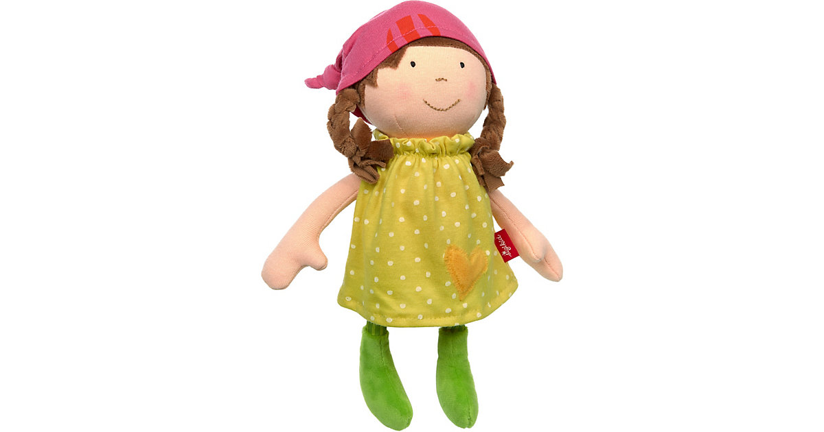 Puppe klein gelb, Softdolls Puppe klein gelb, Softdolls von sigikid
