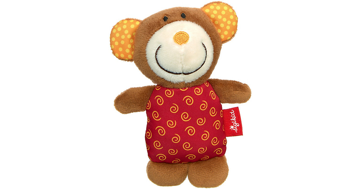 Rassel Bär, Red Stars rot/braun Rassel Bär, Red Stars rot/braun von sigikid