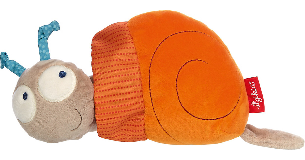 Rassel-Schnecke (42436) beige/orange von sigikid