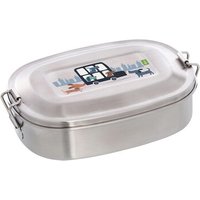 SIGIKID 25100 Edelstahl-Brotzeitbox Hund Green Collection von sigikid