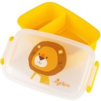 SIGIKID 25364 Kinder Brotzeitbox Löwe mit herausnehmbarer Trennwand im Inneren von sigikid
