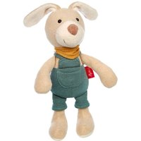 SIGIKID 39923 Plüschhase mit petrolgrüner Latzhose von sigikid