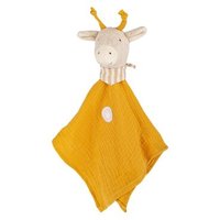 SIGIKID 39926 Baby Musselin Schnuffeltuch Giraffe, gelb von sigikid