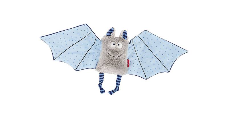 Schmusetuch Fledermaus - Baby bite me! (41099) blau von sigikid