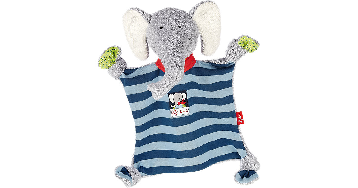 Schmusetuch Lolo Lombardo (48935) blau von sigikid