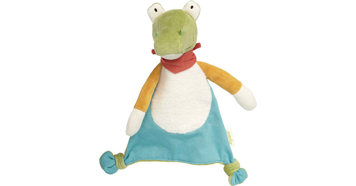 Schnuffeltuch Krokodil Green (39569) mehrfarbig von sigikid