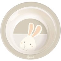 Sigikid 25400 - Schüssel Hase Vanilla, Kunststoff, 21,5 cm, Kinderteller von sigikid