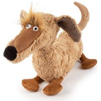 Sigikid 31013 - Kuscheltier Dackel Sausage Schorschi, Beasts Town, 45 cm von sigikid