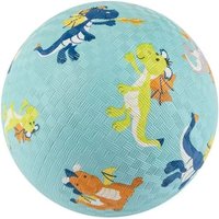 Sigikid 43521 - Ball Drache, hellblau, Naturkautschukball, 17 cm von sigikid