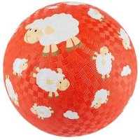 Sigikid 43518 - Ball Schaf, orange/rot, Naturkautschukball, 17 cm von sigikid