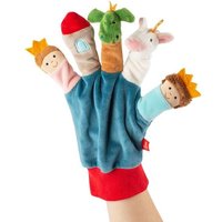 Sigikid 43503 - Fingerpuppen Handschuh Drache/Einhorn/Prinzessin/Turm, Einheitsgröße Sigikid 43503 - Fingerpuppen Handschuh Drache/Einhorn/Prinzessin/Turm, Einheitsgröße von sigikid